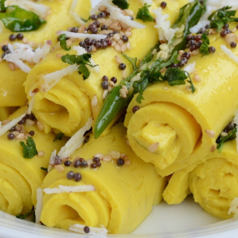 Gujrati cuisine khandvi