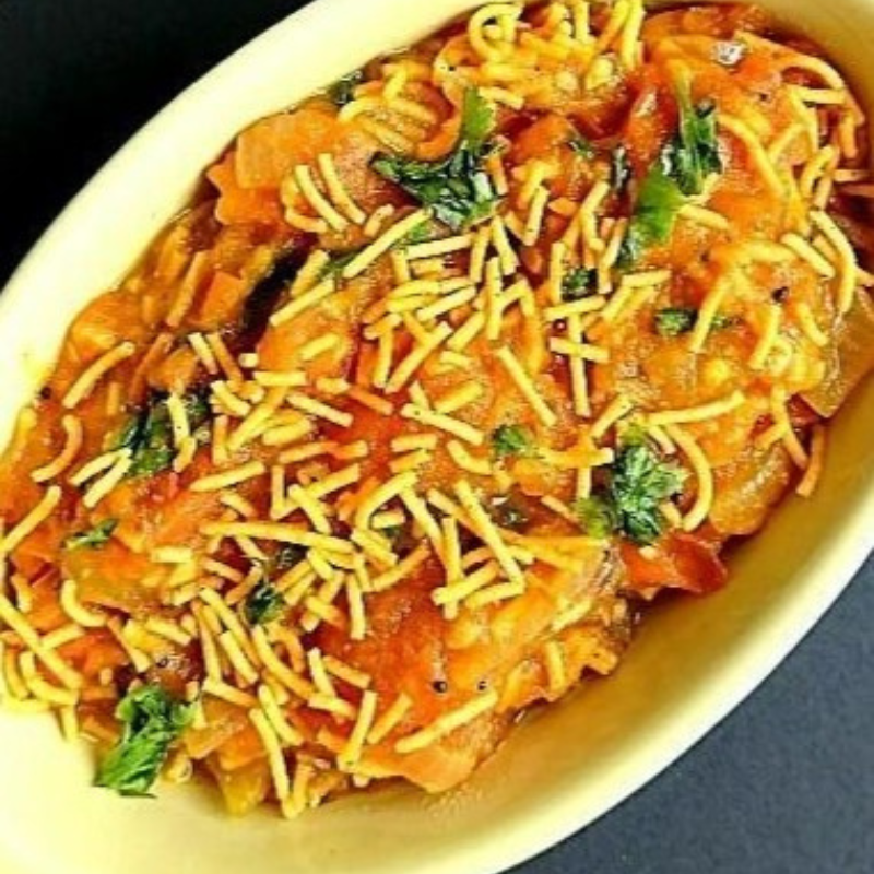 Gujrati cuisine sev tamatar nu shak