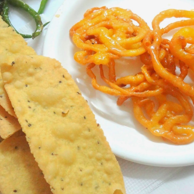 famous food of Gujrat jalebi fafda