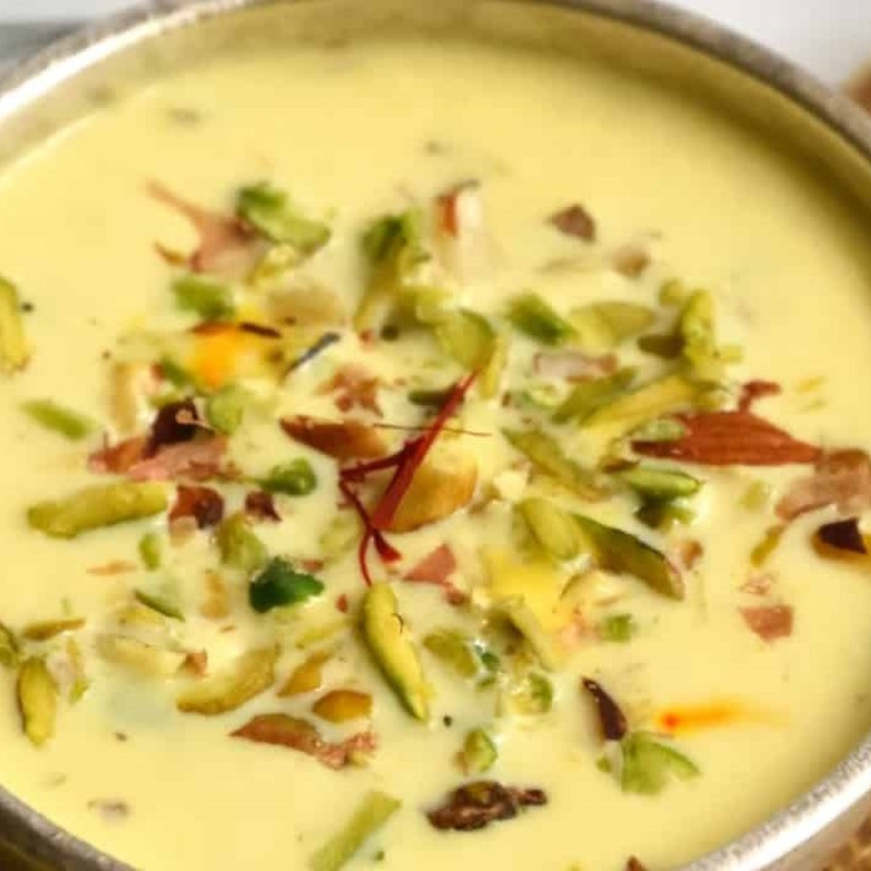 Gujrati cuisine basundi